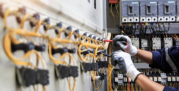Professional Electrician technician working in North Beach, MD